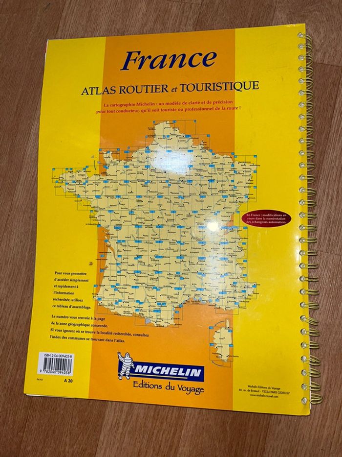 Atlas routier Michelin année 2000 - photo numéro 4