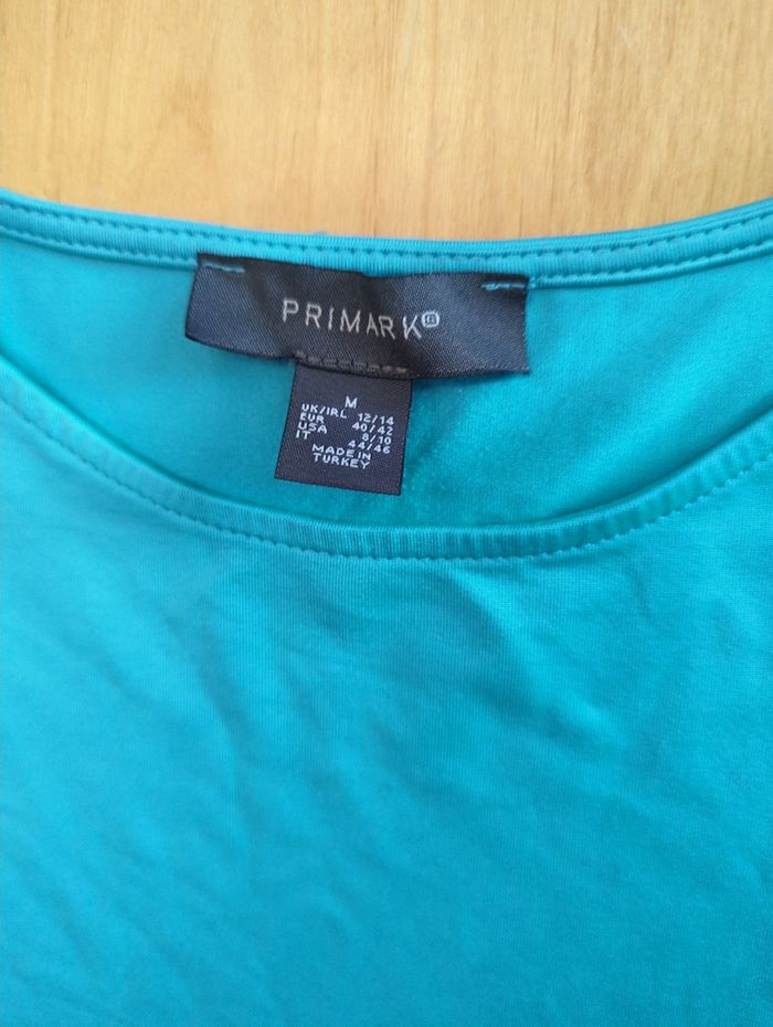 Body sans manches femme bleu turquoise - photo numéro 3