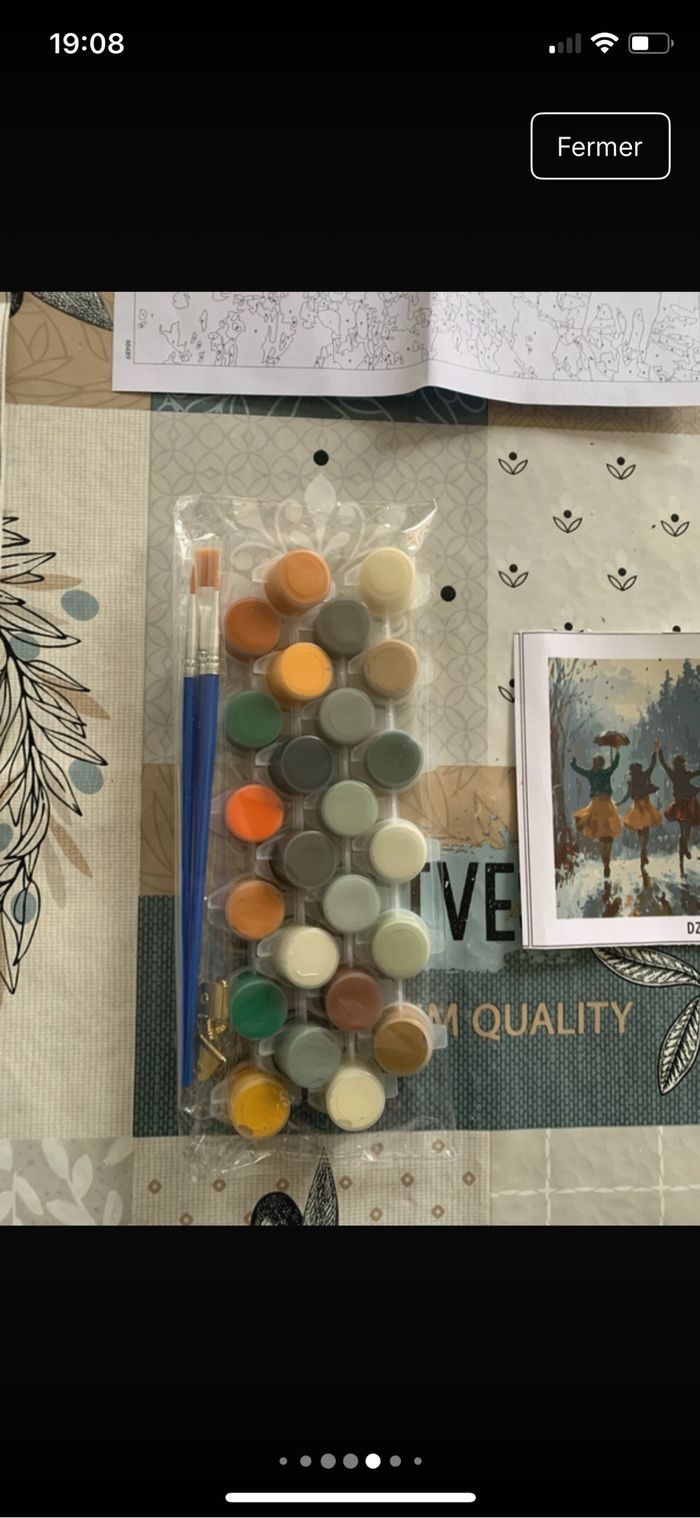 Kit complet de peinture par numéro - Neuf - photo numéro 5