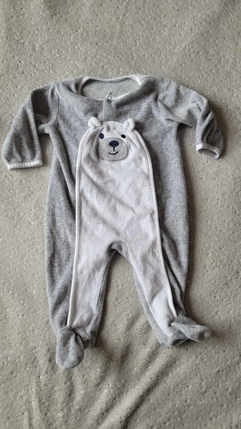 Pyjama velours 6 mois garçon