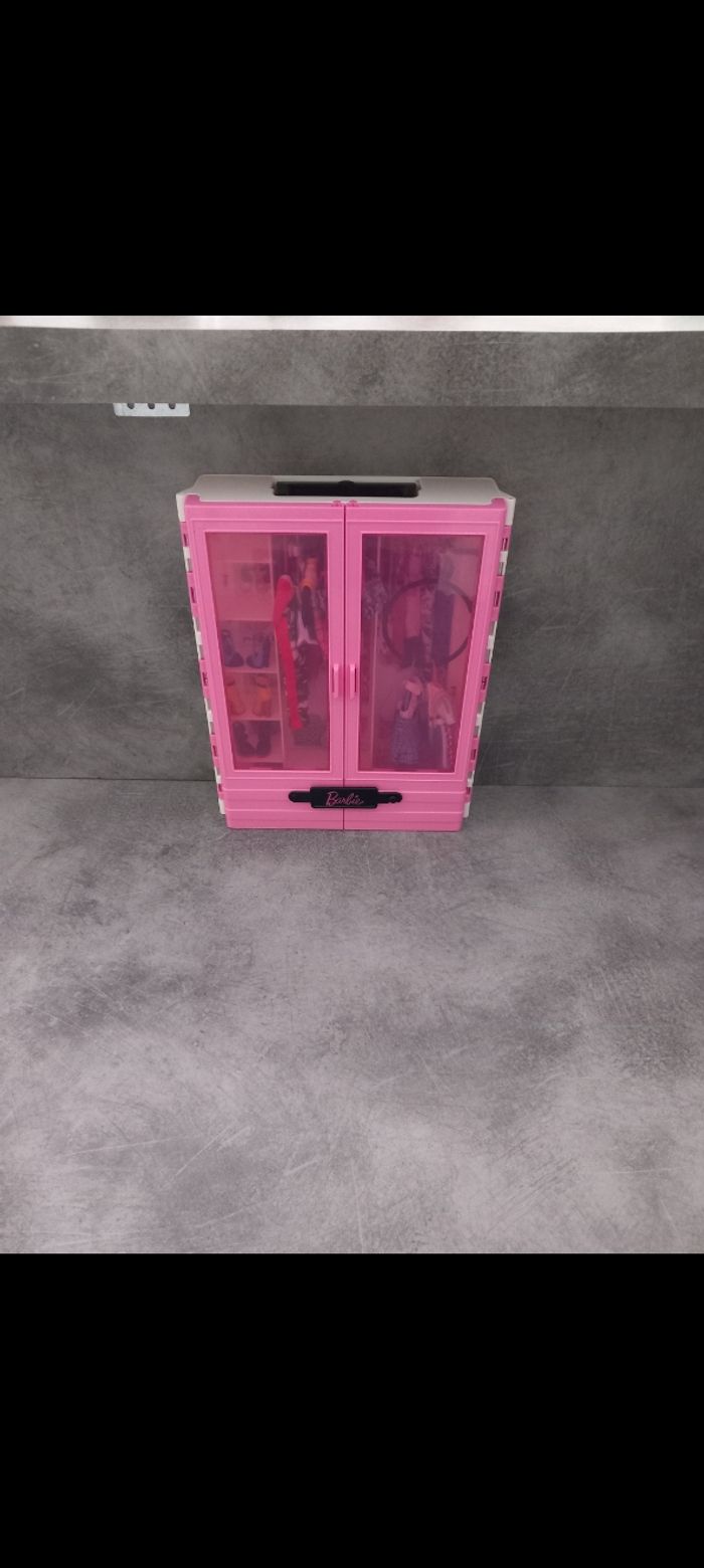 Armoire dressing poupée omg lol surprise + vêtements chaussures - photo numéro 3