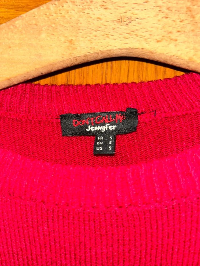 Pull long rouge - photo numéro 2