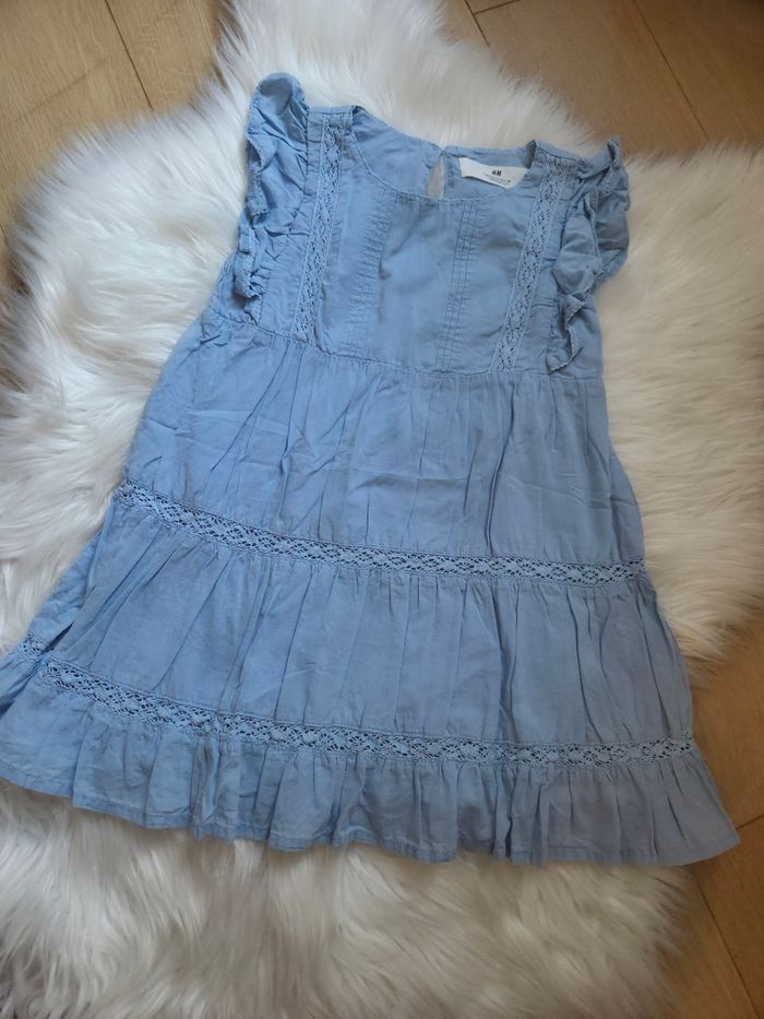 Robe bleu h&m 2/3ans
