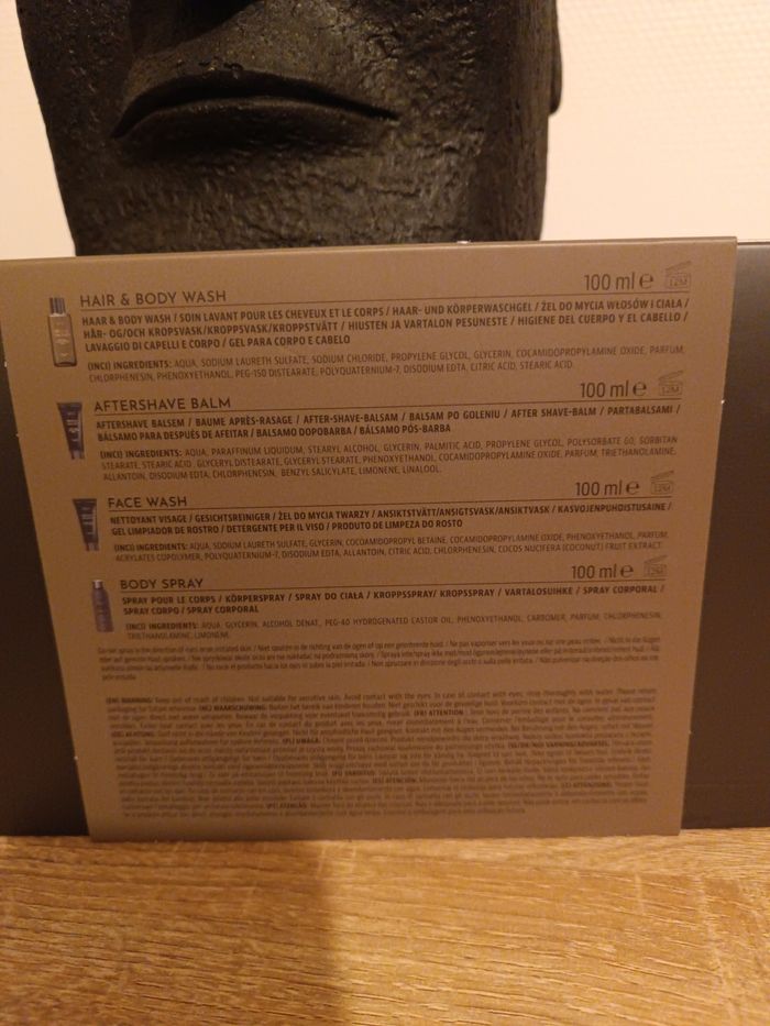 Coffret beauté soins pour homme - photo numéro 3