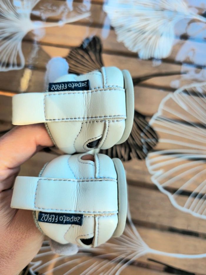Sandales Irta couleur blanc Zapato Feroz XL+ barefoot ppn - photo numéro 5