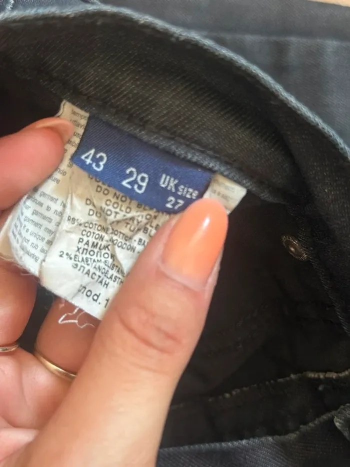 Jean femme Trussardi Jeans - Taille 36/38 - Noir - photo numéro 8