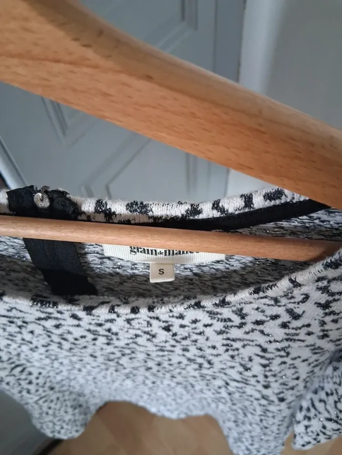 Pull fin imprimé brillant - Grain de Malice - 36/S - photo numéro 3