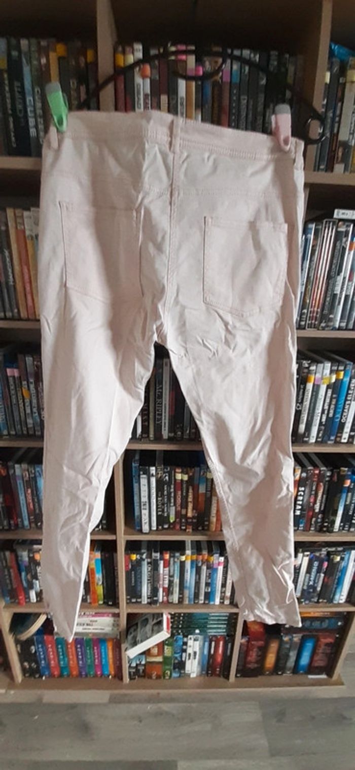 Jean fin rose poudré 42 - photo numéro 4