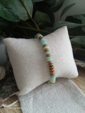 Bracelet pierres naturelles d'amazonite