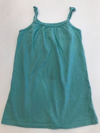 Chemise de Nuit Verte  à Bretelles