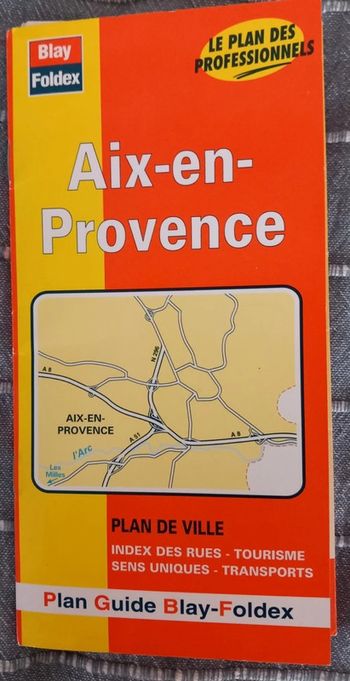 Plan de Ville Aix en Provence