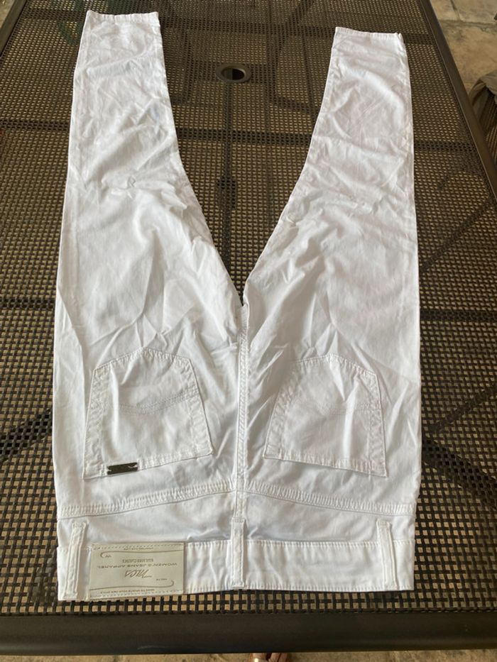 Pantalon blanc slim fit MCS taille 36 w26 - photo numéro 10