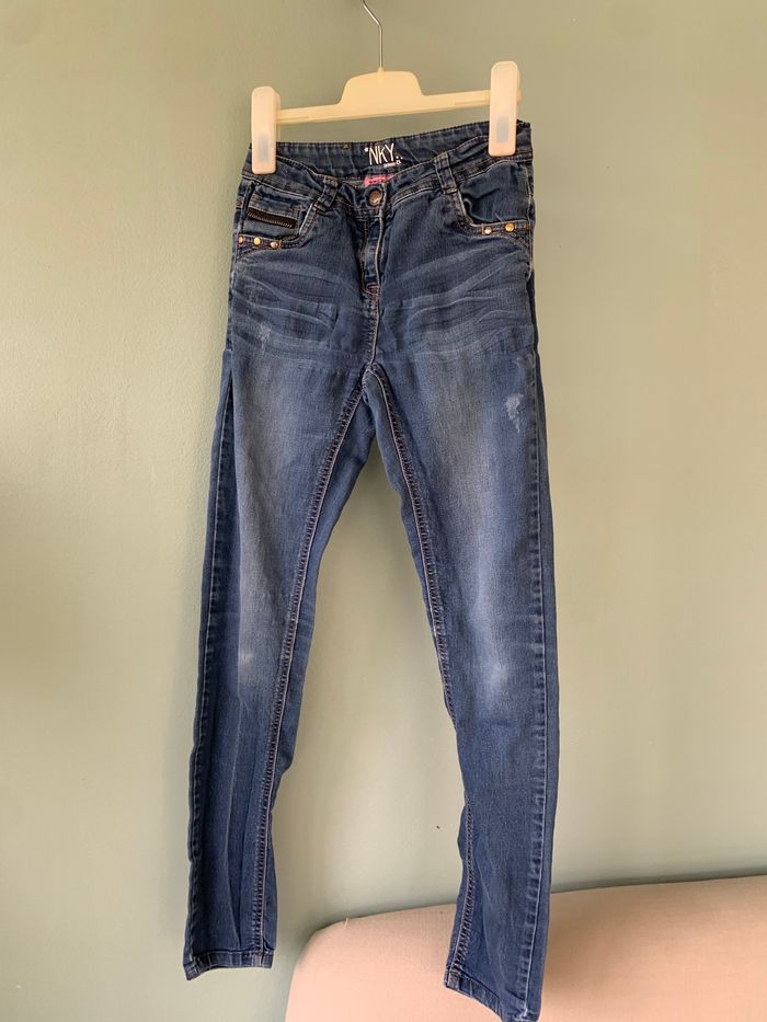 Jean slim bleu, Kiabi, fille, 12 ans