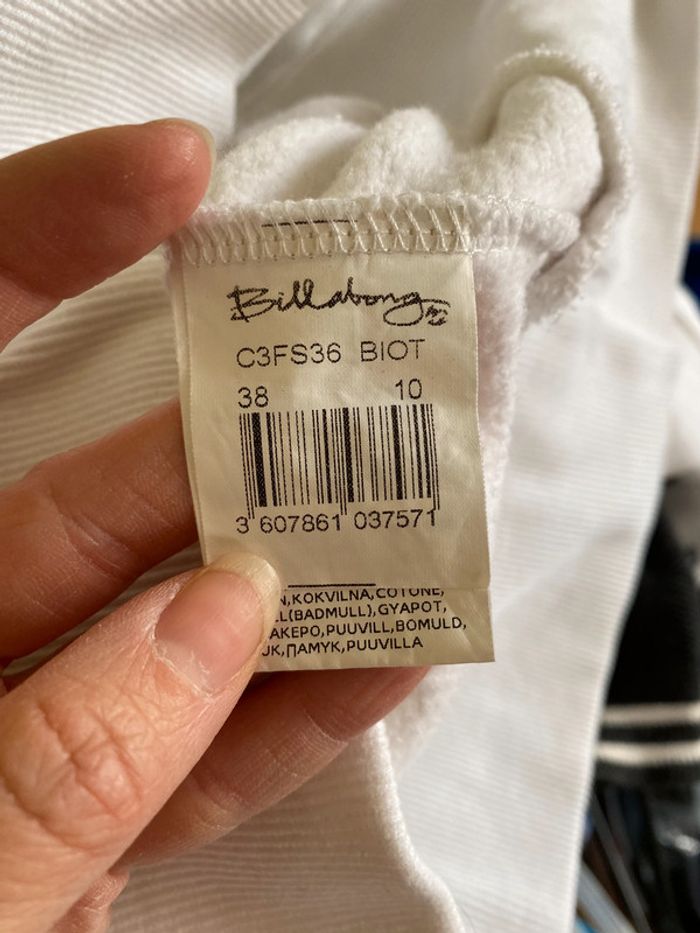 Sweat zippé Billabong Taille 38 - photo numéro 4
