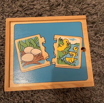 Jeu des contraires en bois