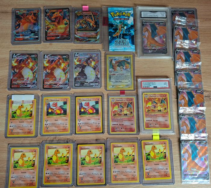 Pokémon 🌹: Insane Vintage Charizard Collection NM🔥.
