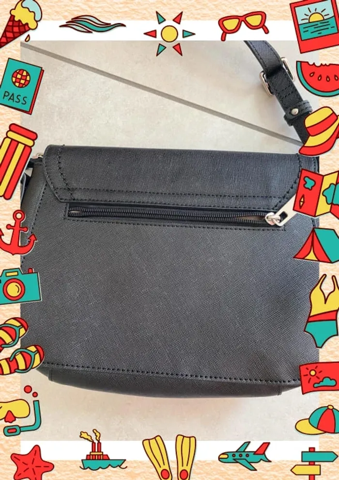 Sac à bandoulière noir Francinel - photo numéro 6