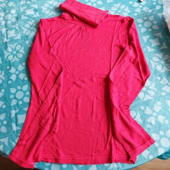 Col roulé rouge 14 ans