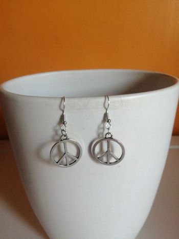 🌸Boucles d'oreilles argentées celtiques 🌸