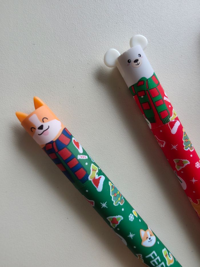 Lot de 5 Stylos Noël 🎅de la collection Edition limitée Noël - photo numéro 2