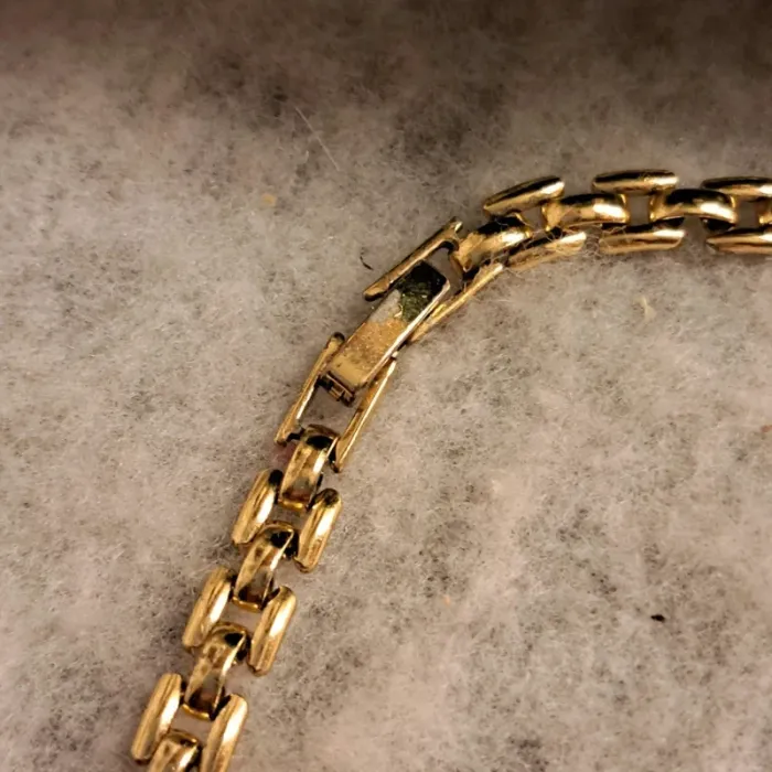 Magnifique collier chaîne vintage, bon état - photo numéro 4