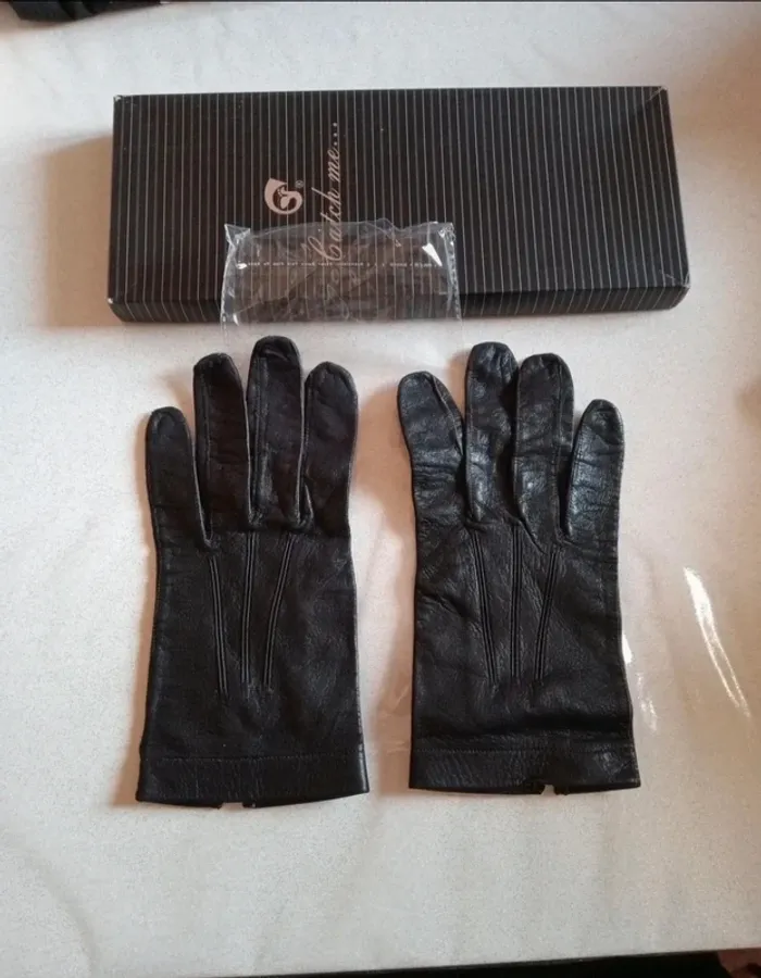 Gants cuir