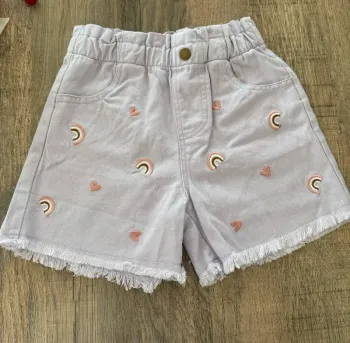 Short violet arc en ciel 6 ans