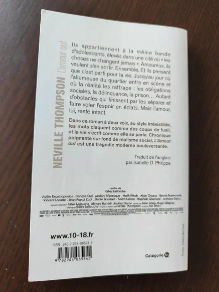 Livre L'amour ouf - photo numéro 2