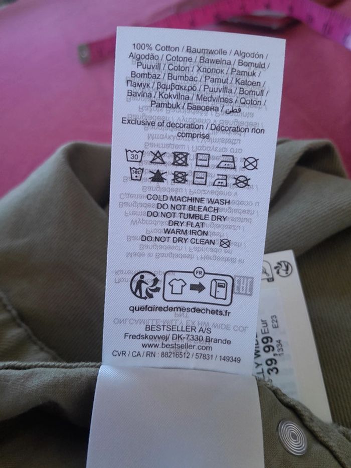 Jean Only modèle Camille large taille haute neuf avec étiquette - photo numéro 8