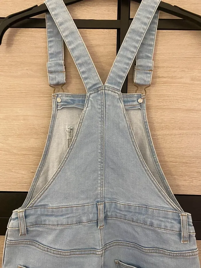 Salopette jeans Monoprix Taille 12 ans - photo numéro 14