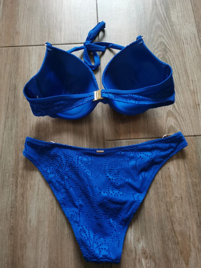 Maillot de bain 2 pièces bleu Ensored taille xl - photo numéro 2
