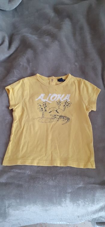 Tee-shirt MC bébé garçon 12 mois