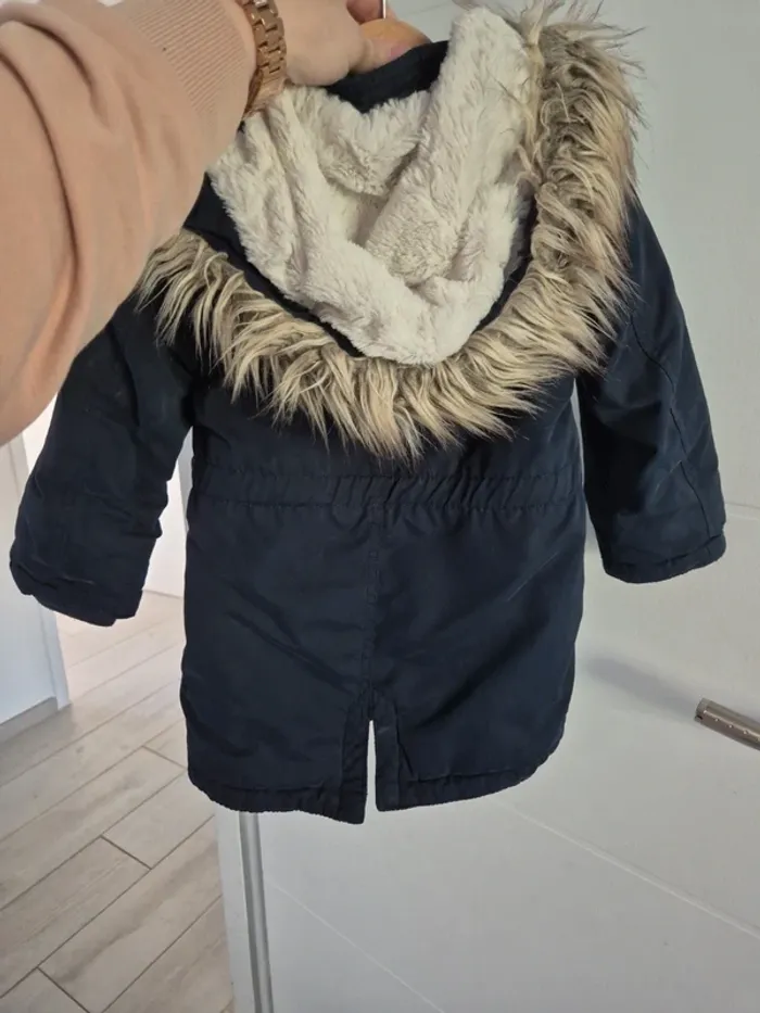Veste chaude à capuche taille 3-4 ans H&M - photo numéro 5