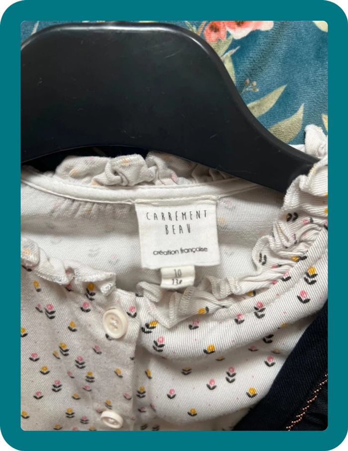 Ensemble chemise salopette 10 ans - Carrément Beau - photo numéro 5