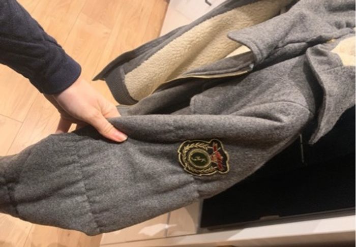 Blouson chaud hiver gris - photo numéro 6