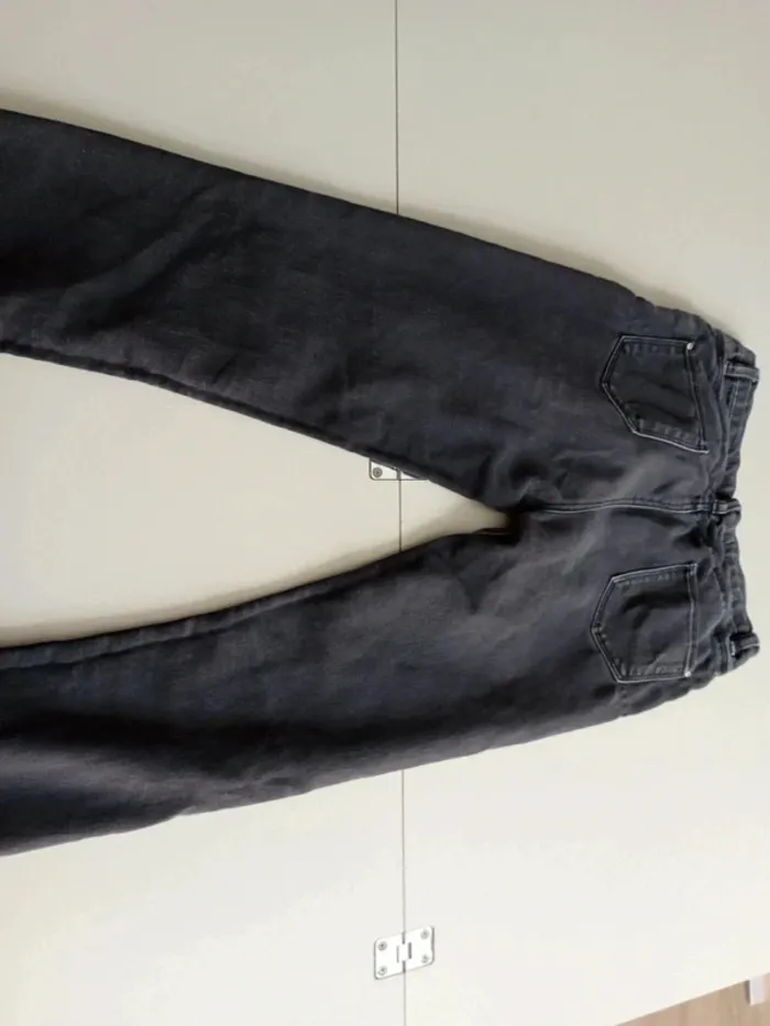 Jean 12-13 ans denim co noir - photo numéro 8