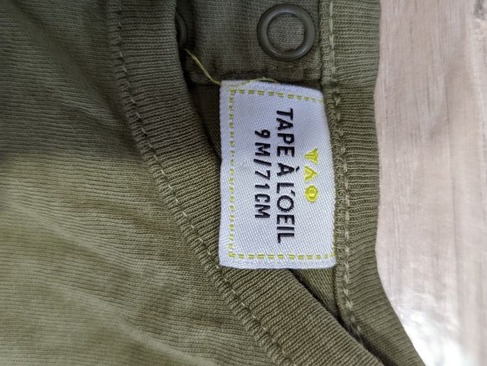 T-shirt tape a l'œil - photo numéro 4