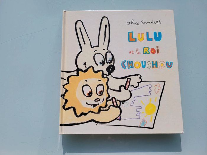 🐇 Lulu et le Roi Chouchou 🦁 couverture rigide, intérieur tout carton - photo numéro 2