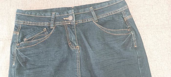 Jupe en jeans Camaïeu 40 - photo numéro 3