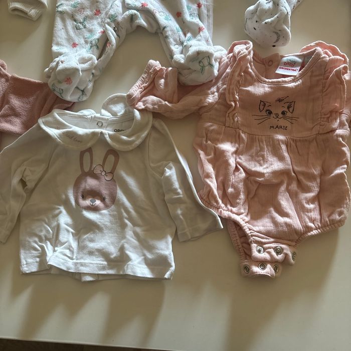 Lots de vêtements de naissance fille - photo numéro 3