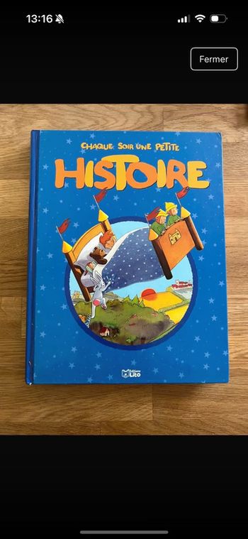 Livre Chaque soir, une petite histoire