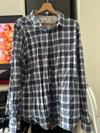 Chemise à carreaux