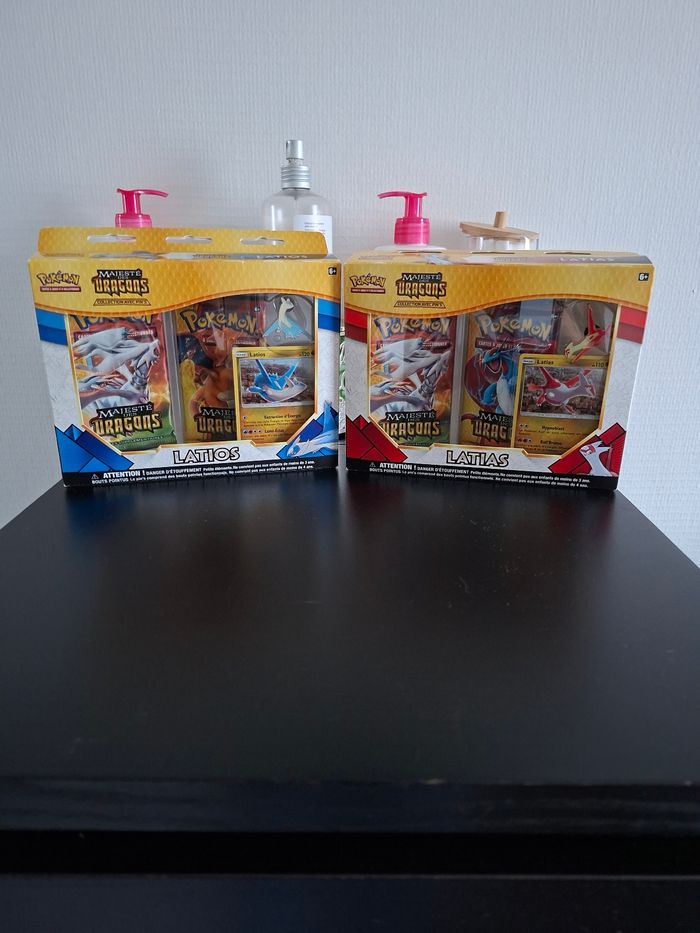 Coffret Majestée des Dragons Latios et Latias