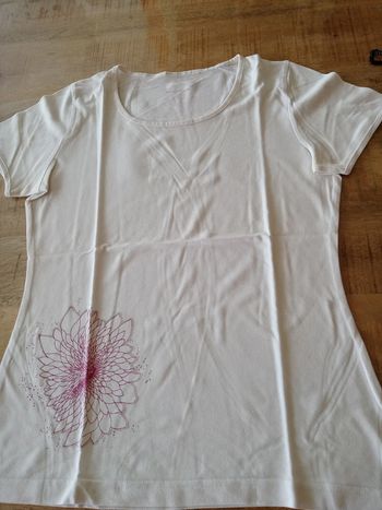 T-shirt blanc Quechua