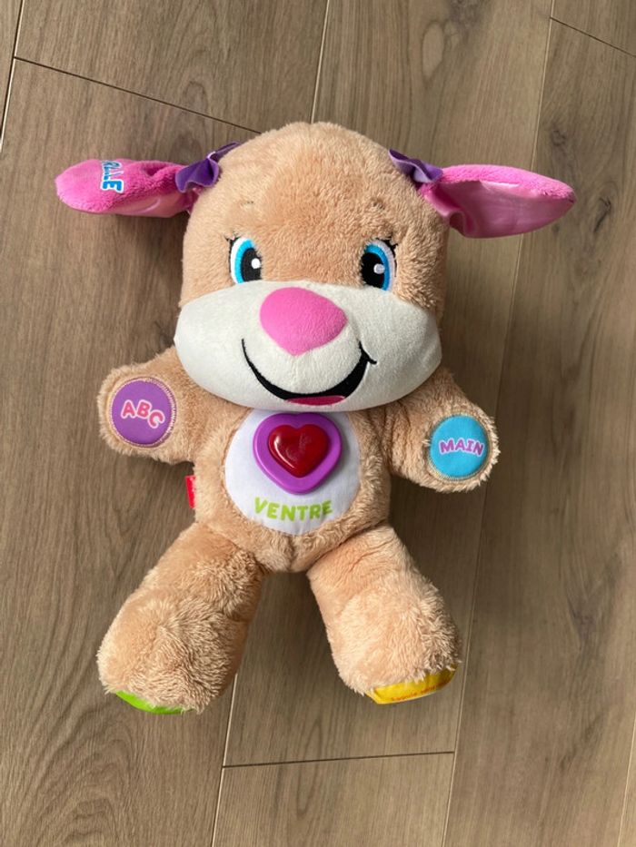 Peluche interactive SIS Éveil Progressif Fisher Price