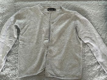 Gilet in extenso 2 ans gris