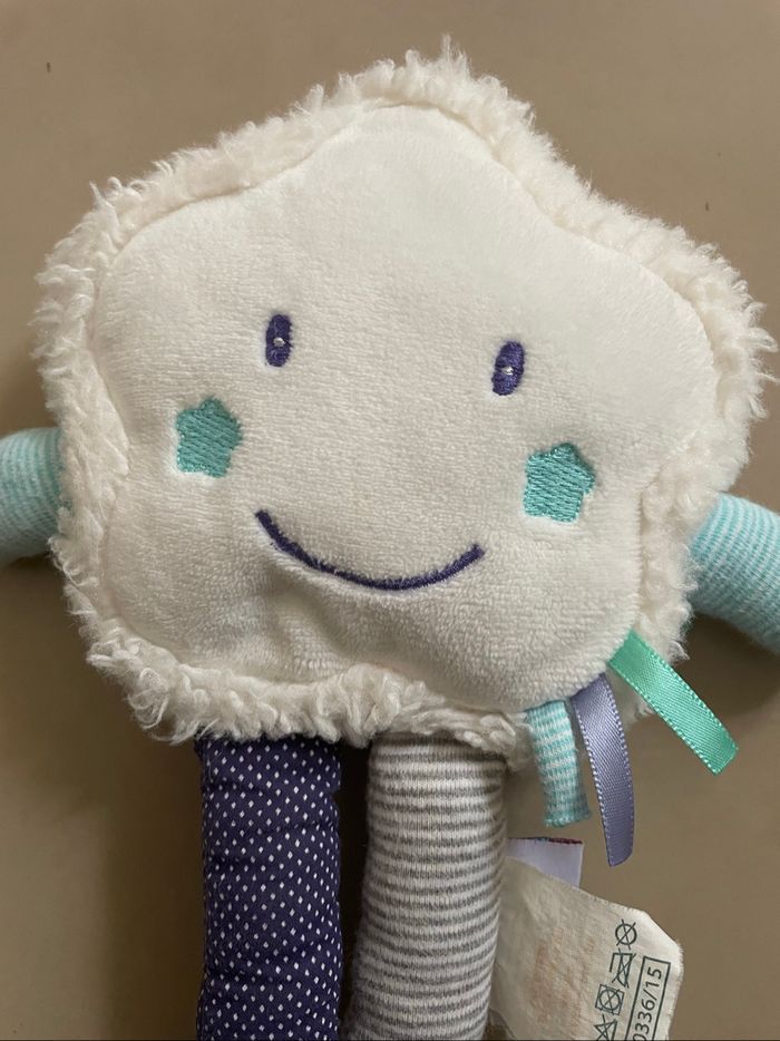 Doudou bébé étoile Luc et Léa - photo numéro 7