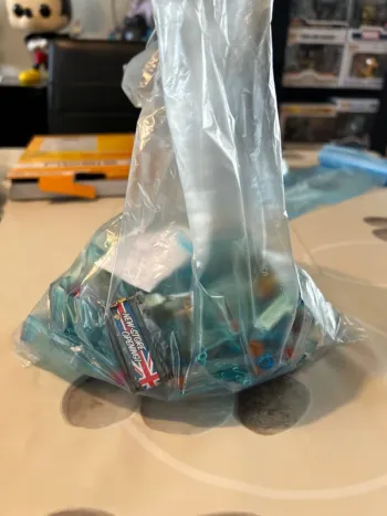 Lot de lego transparents