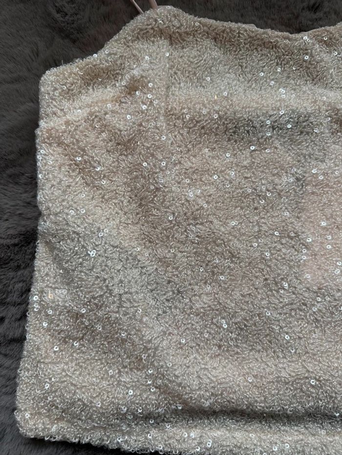 Top pailleté Mango – taille S – neuf avec étiquette - photo numéro 5