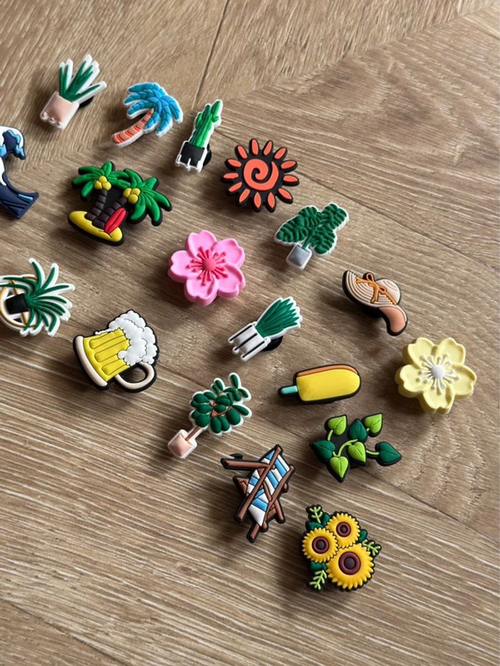 🌴 Lot de 20 charms pour Crocs – Neufs 🌼 - photo numéro 3